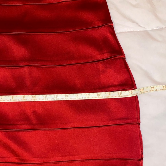 Tahari ASL Scarlet Mini Dress - Picture 9 of 9